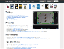 Tablet Screenshot of bcjordan.com